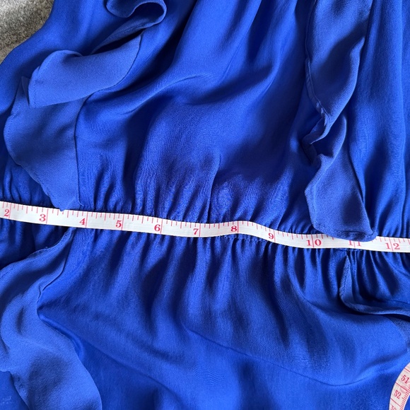 Parker Silk Ruffle Mini Dress - Picture 3 of 4